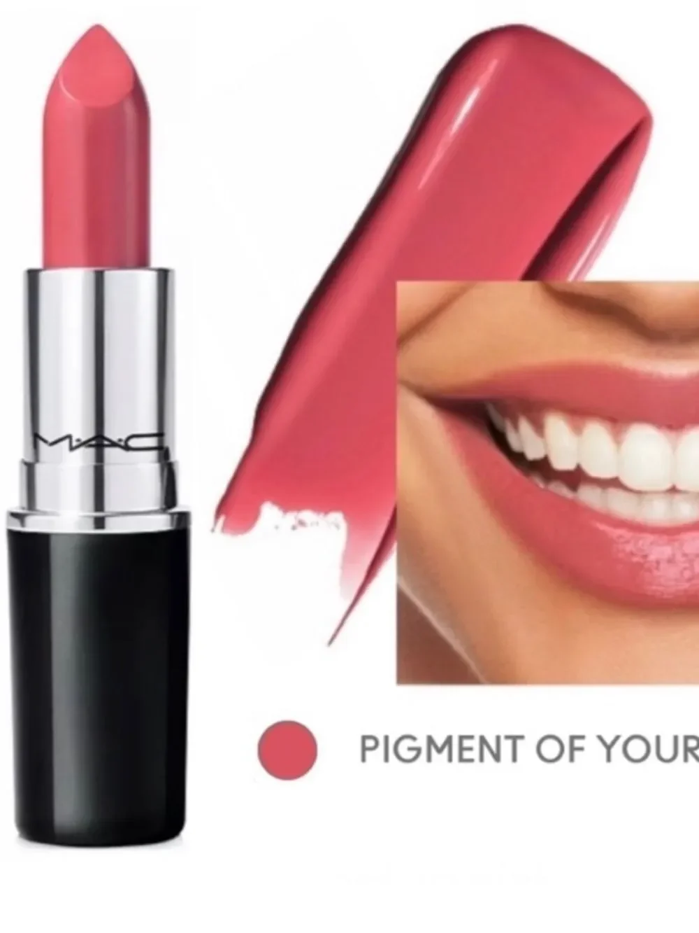 MAC Lustreglass Lipstick PIGMENT OF YOUR IMAGINATION 547